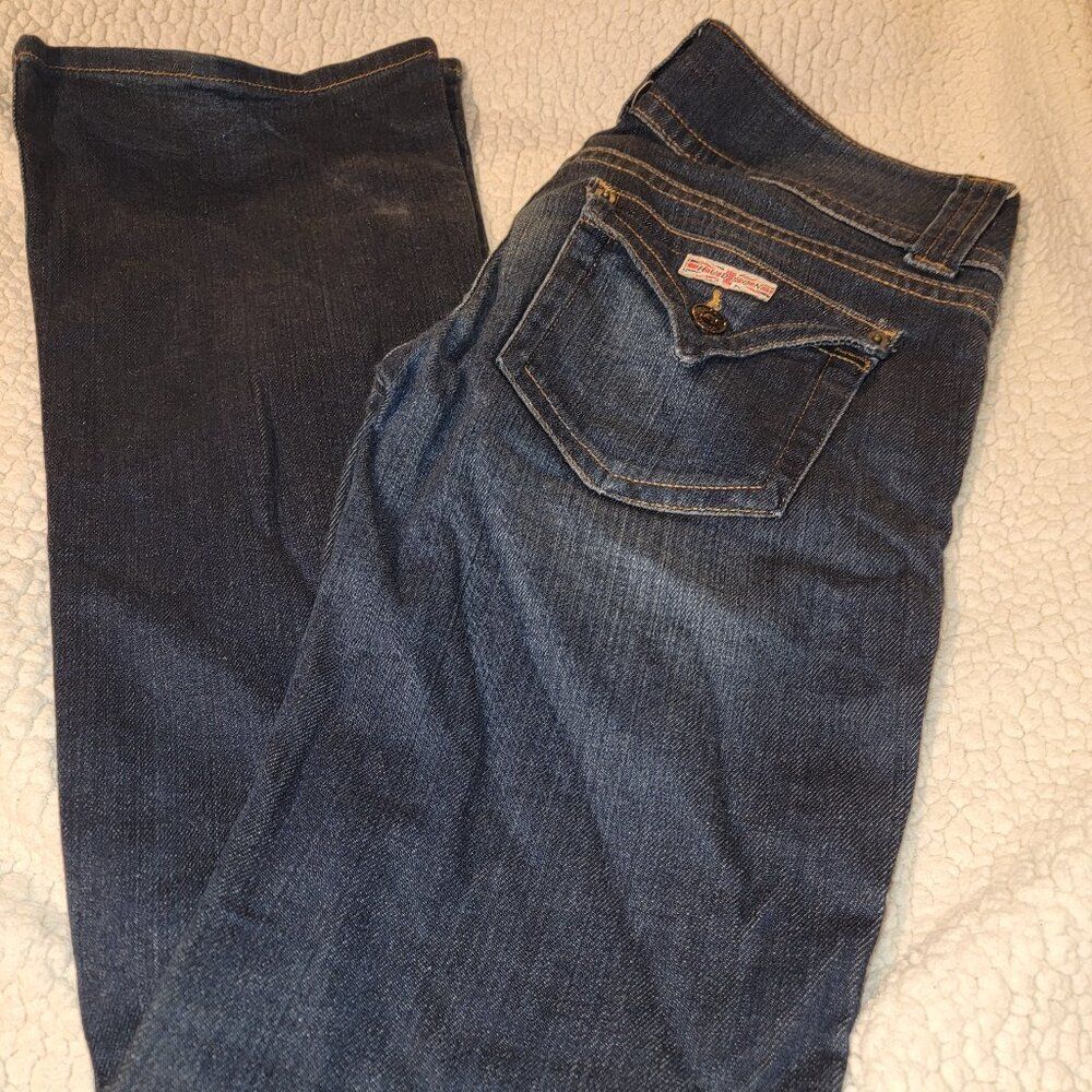 Hudson bootcut dark denim jeans